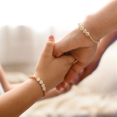 mother and daughter matching bracelets|mother daughter bracelets personalized.